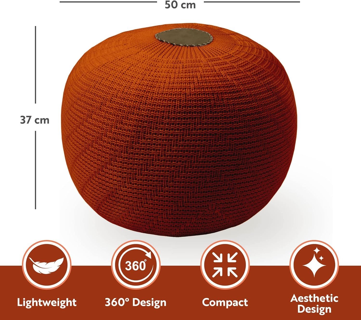 English Home Pouf ENGLISH HOME Pouf günstig online kaufen
