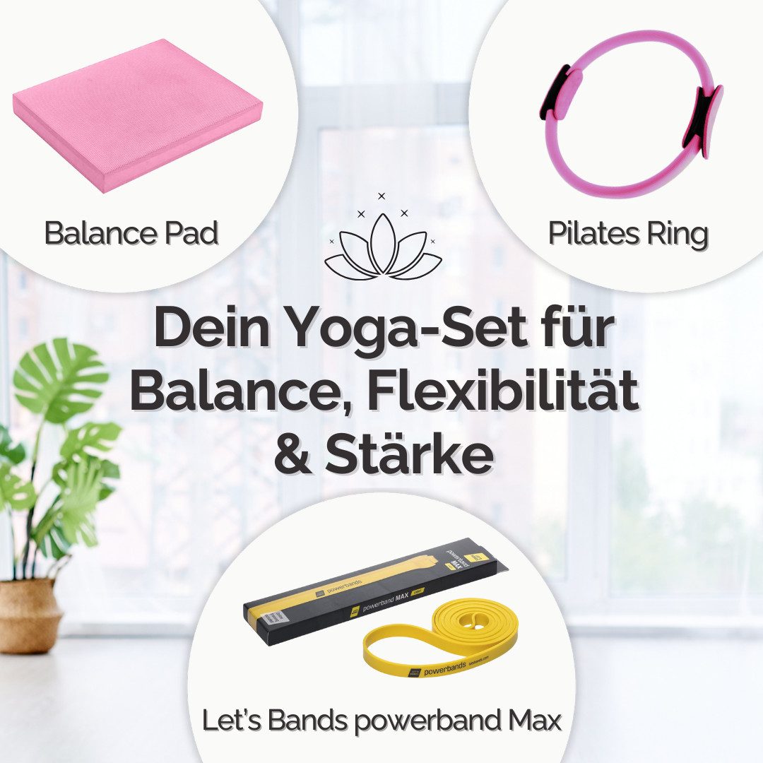 Winch Balancekissen Balance Pad PREISSIEGER für Gleichgewichts- & Muskeltraining + SET, Trainingskissen für Tiefenmuskulatur & Rehabilitation