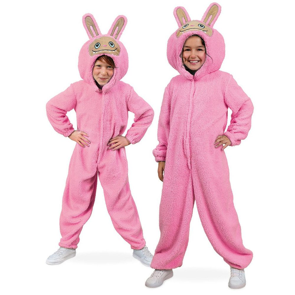 Fries Kostüm Kinderkostüm - Knuddelmonster - pink - Gr. - Größe 128