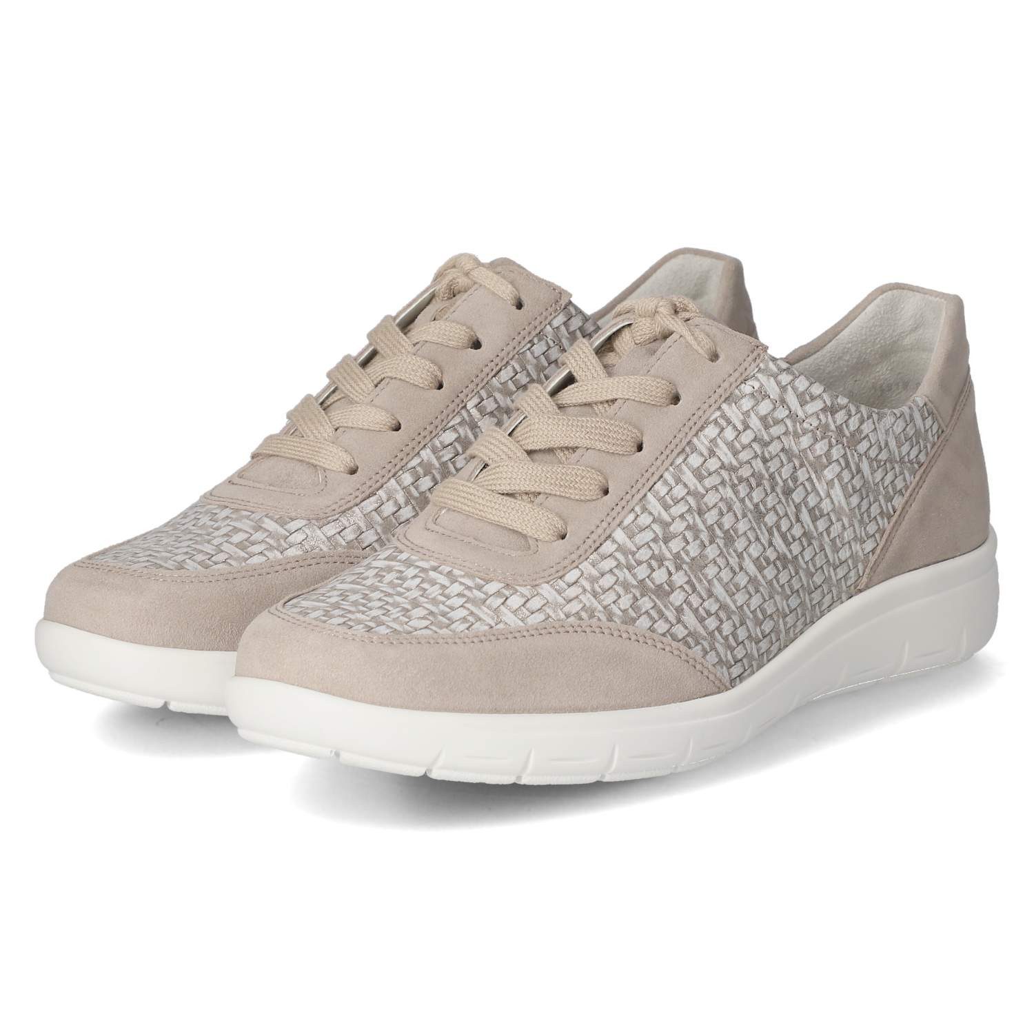 Semler Semler G4205-133-028 SP Damen Rauleder braun-kombi Schnürschuh