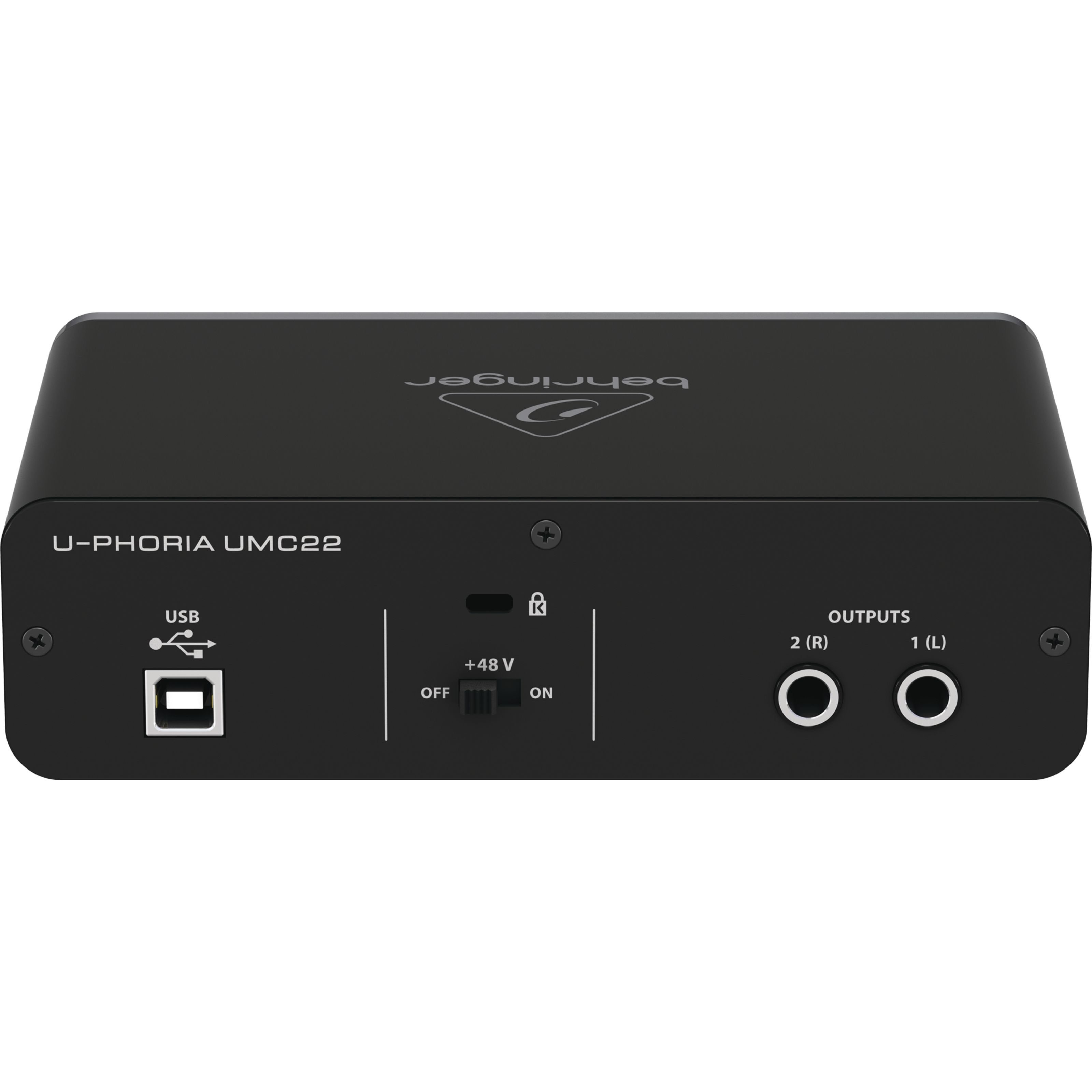 Behringer Digitales Aufnahmegerät (UMC22 U-Phoria - USB Interface) – Bild 5 von 5