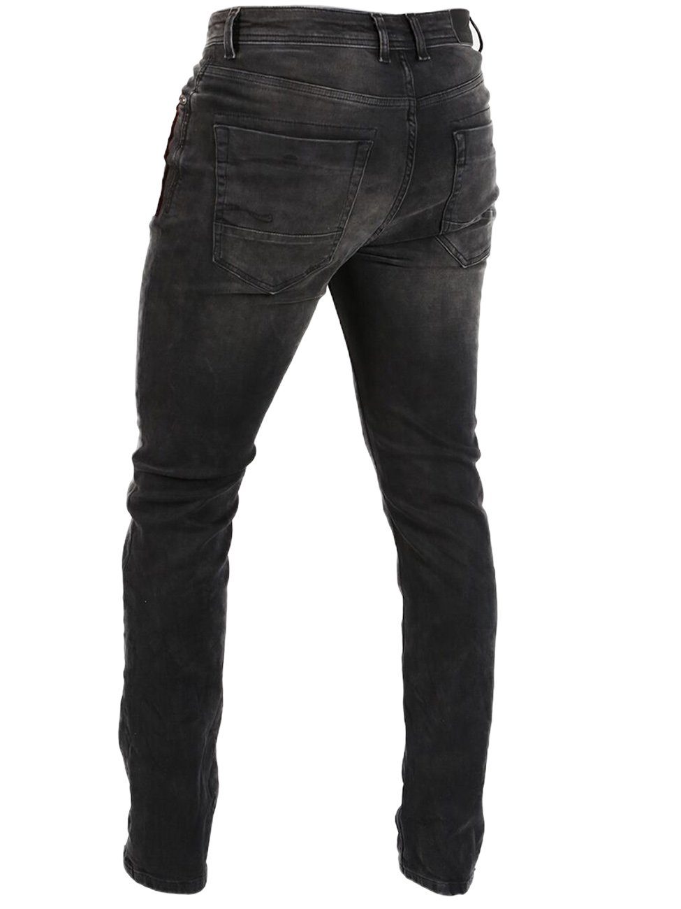 Miracle of Cornell Denim Straight-Jeans Stretch mit Jeanshose