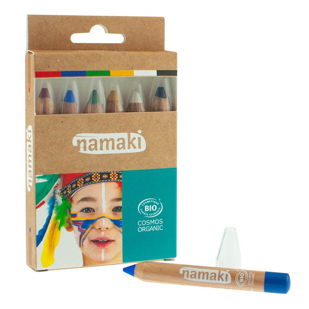 Schminkstift Haut-Farbstifte - Set Regenbogenfarben 6x2,1g