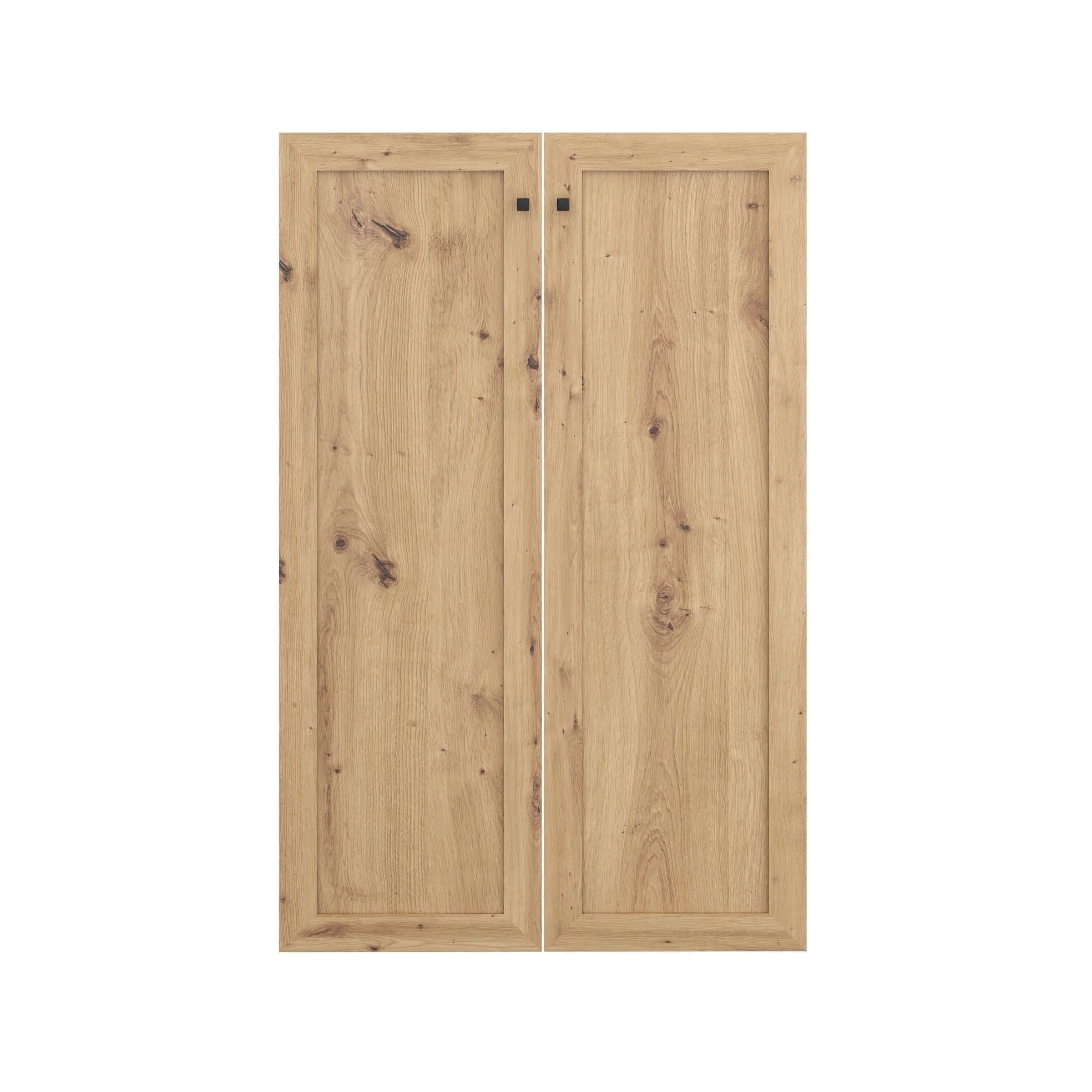 PREISBRECHER Türfront TREVONE, (2er-Set) in Artisan Eiche Dekor - 69,9x108,5x1,5cm (BxHxT)