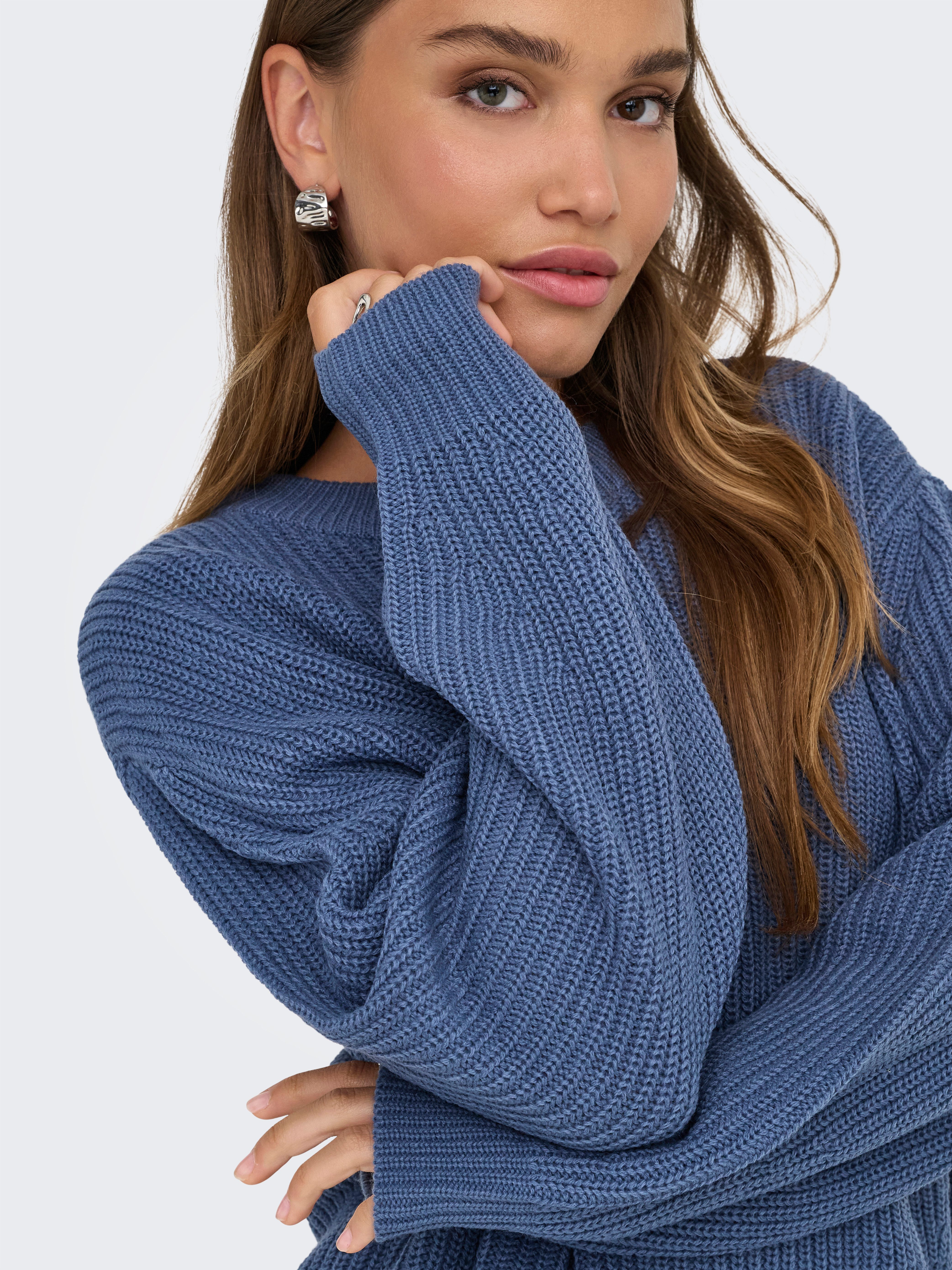 ONLY Strickpullover ONLMILOUZ LS RIB PULLOVER KNT NOOS günstig online kaufen