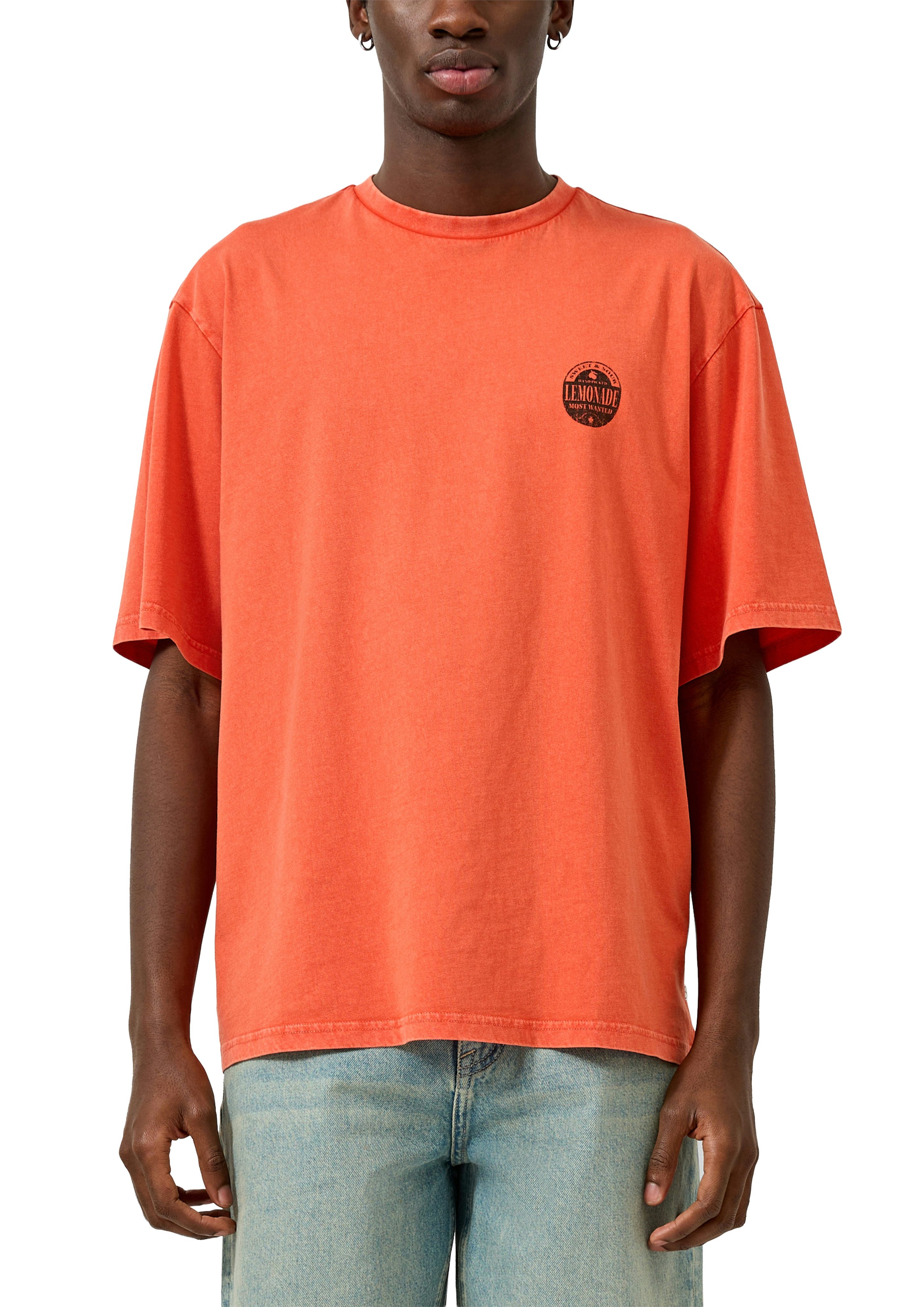 QS Kurzarmshirt mit großem Rückenprint