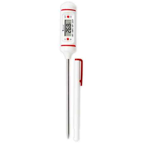 Lantelme Kochthermometer Babyflaschenthermometer digital weiss, 1-tlg., 20,5cm bis 300 Grad Celsius