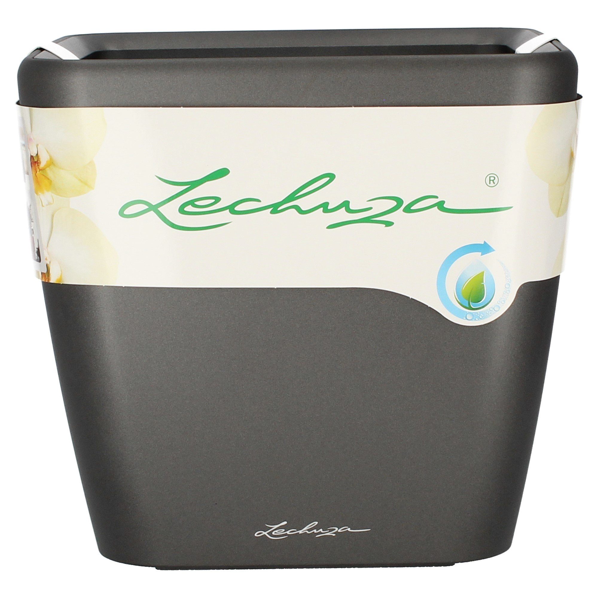 Lechuza® Pflanzkübel Quadro LS 28 - anthrazit metallic, AIO Komplettset. € 37,99