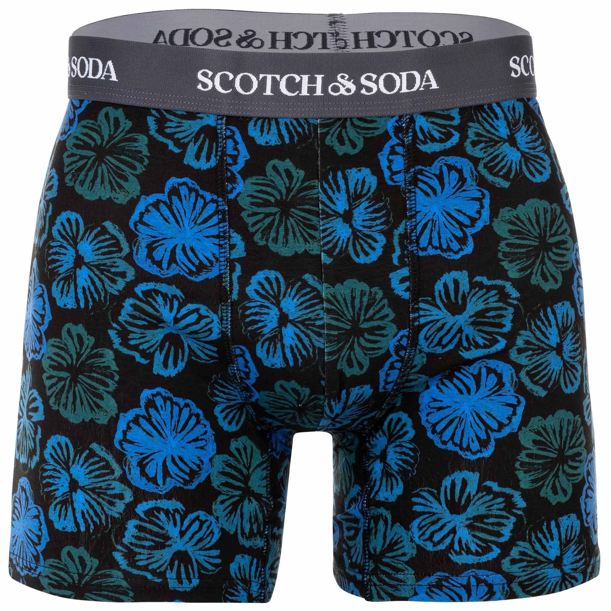 Scotch & Soda Boxer Herren Boxershort 3er Pack Baumwolle (Packung, 3er Pack)