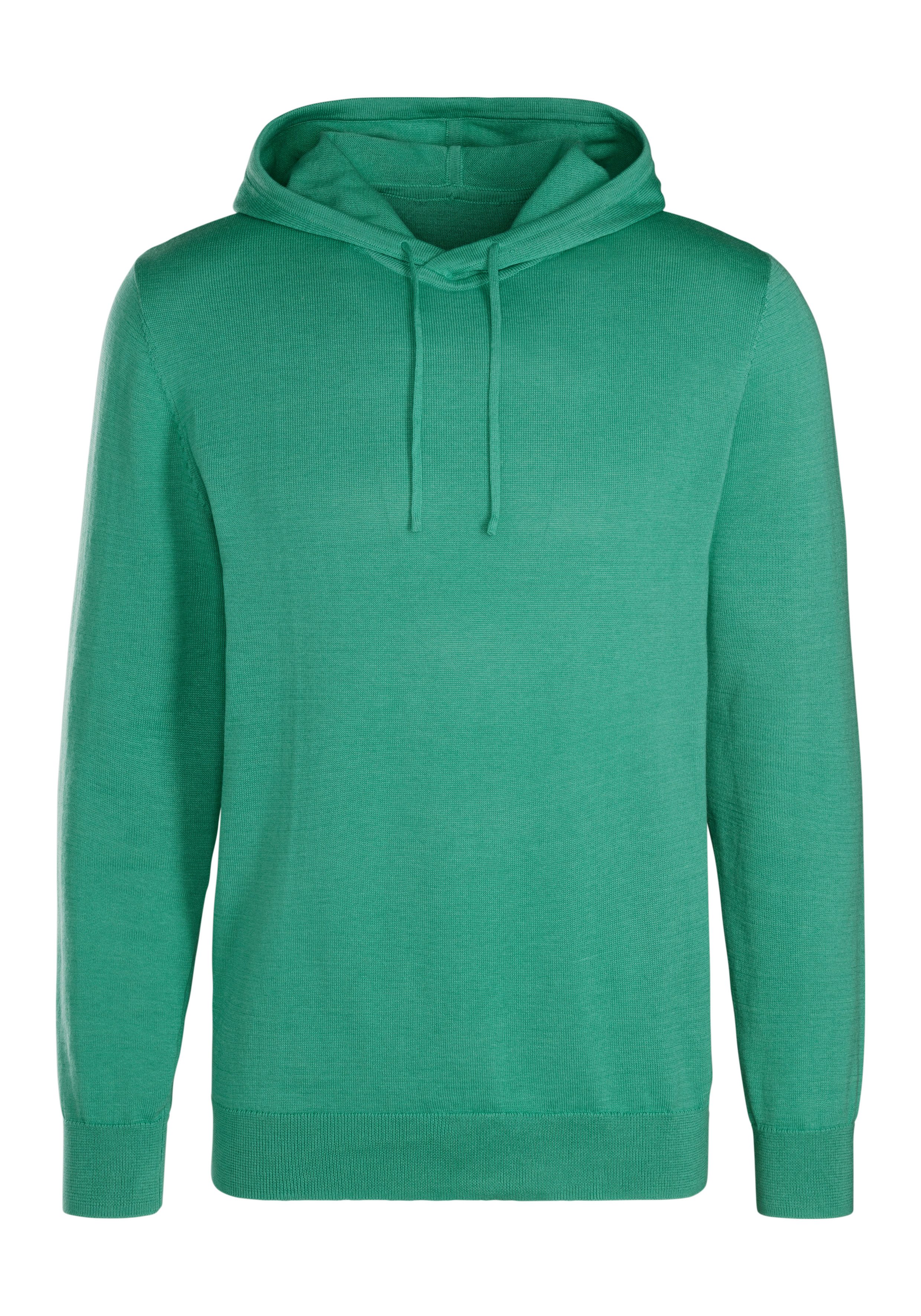H.I.S Hoodie, Strickpullover mit Kapuze Feinstrick aus pflegeleichter Baumw günstig online kaufen
