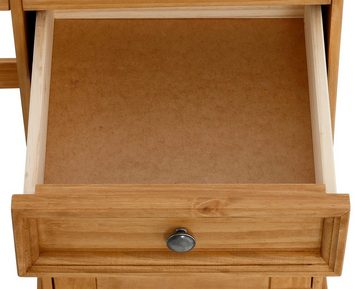 loft24 Schreibtisch Monty, aus Kiefer Massivholz, FSC®-zertifiziert, Landhausstil, Breite 160 cm