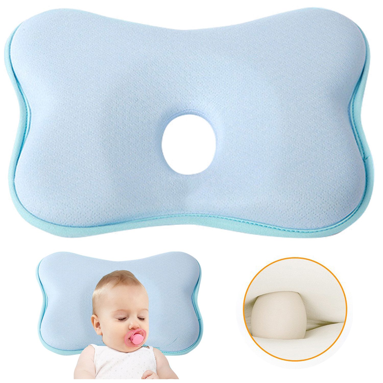 ZEUOPQ Babykissen Babykissen Baby Shape Pillow günstig online kaufen