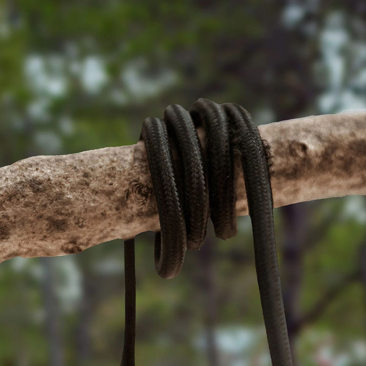 Licht-Erlebnisse Außen-Deckenleuchte JEJU, ohne Leuchtmittel, LED IP54 Ø 30 cm in Terracotta Seil Lampenschirm Boho außen Outdoor