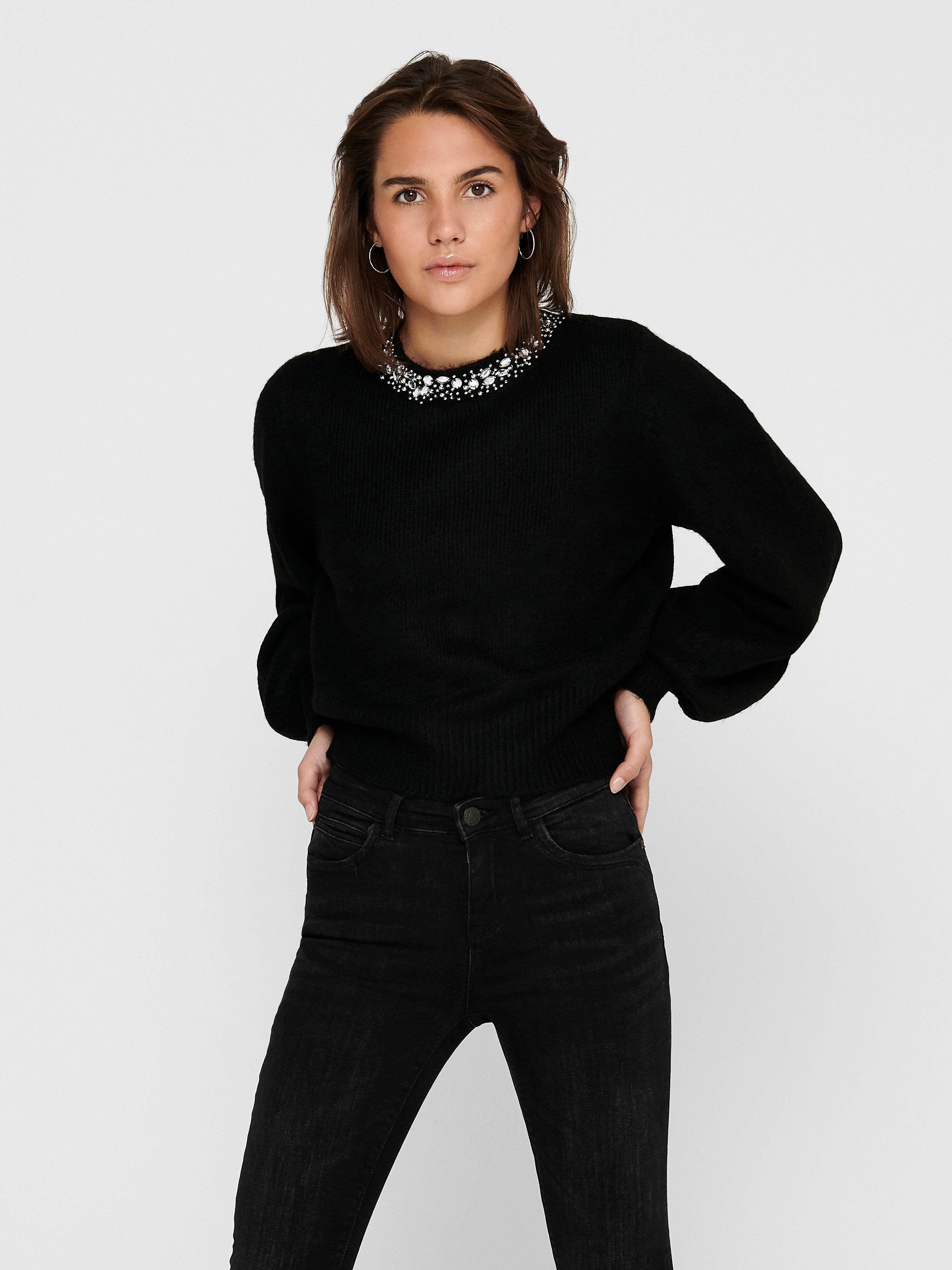 ONLY Strickpullover ONLELSA L/S PULLOVER KNT NOOS günstig online kaufen