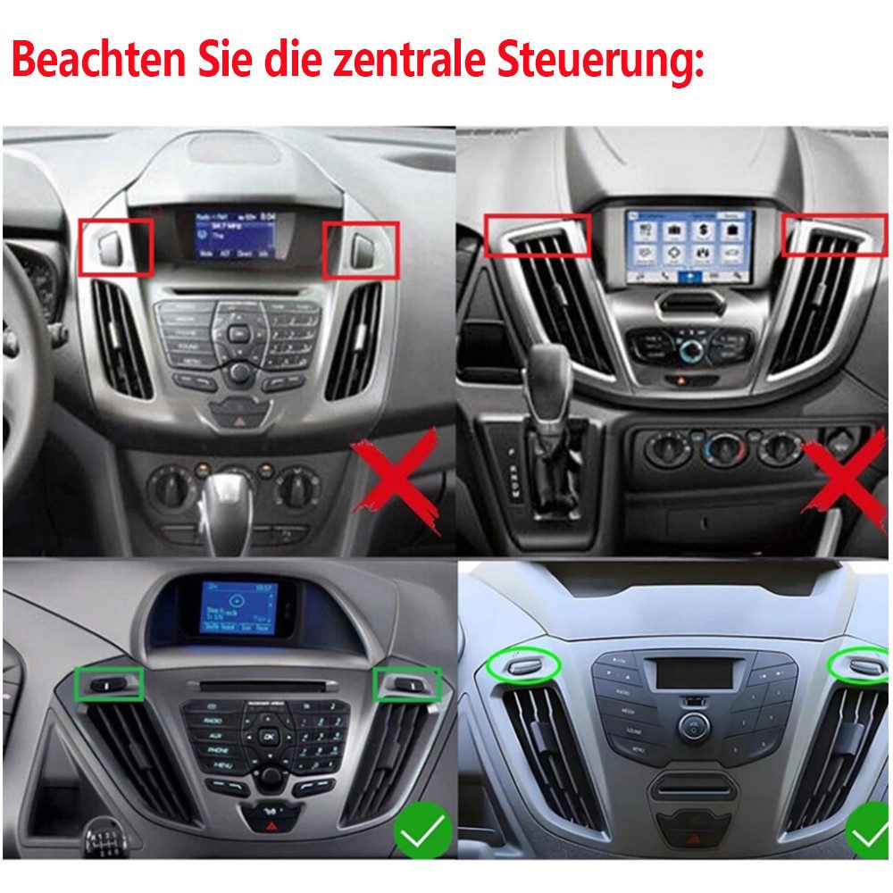 ESSGOO 9'' Autoradio Android 15 Für Ford Transit Custom 2012-2023 Carplay GPS Autoradio (RDS, 4+64GB(optional), Digitalradio (DAB), FM, AM, Carplay Android Auto Bluetooth EQ USB GPS Navi WIFI Touchscreen)