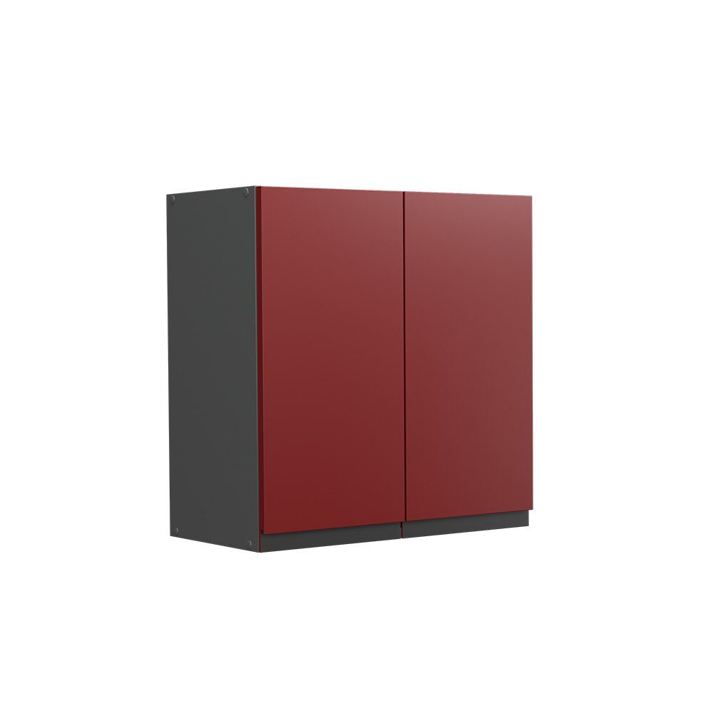 Vicco Hängeschrank R-Line, Rot/Anthrazit, 60 cm günstig online kaufen