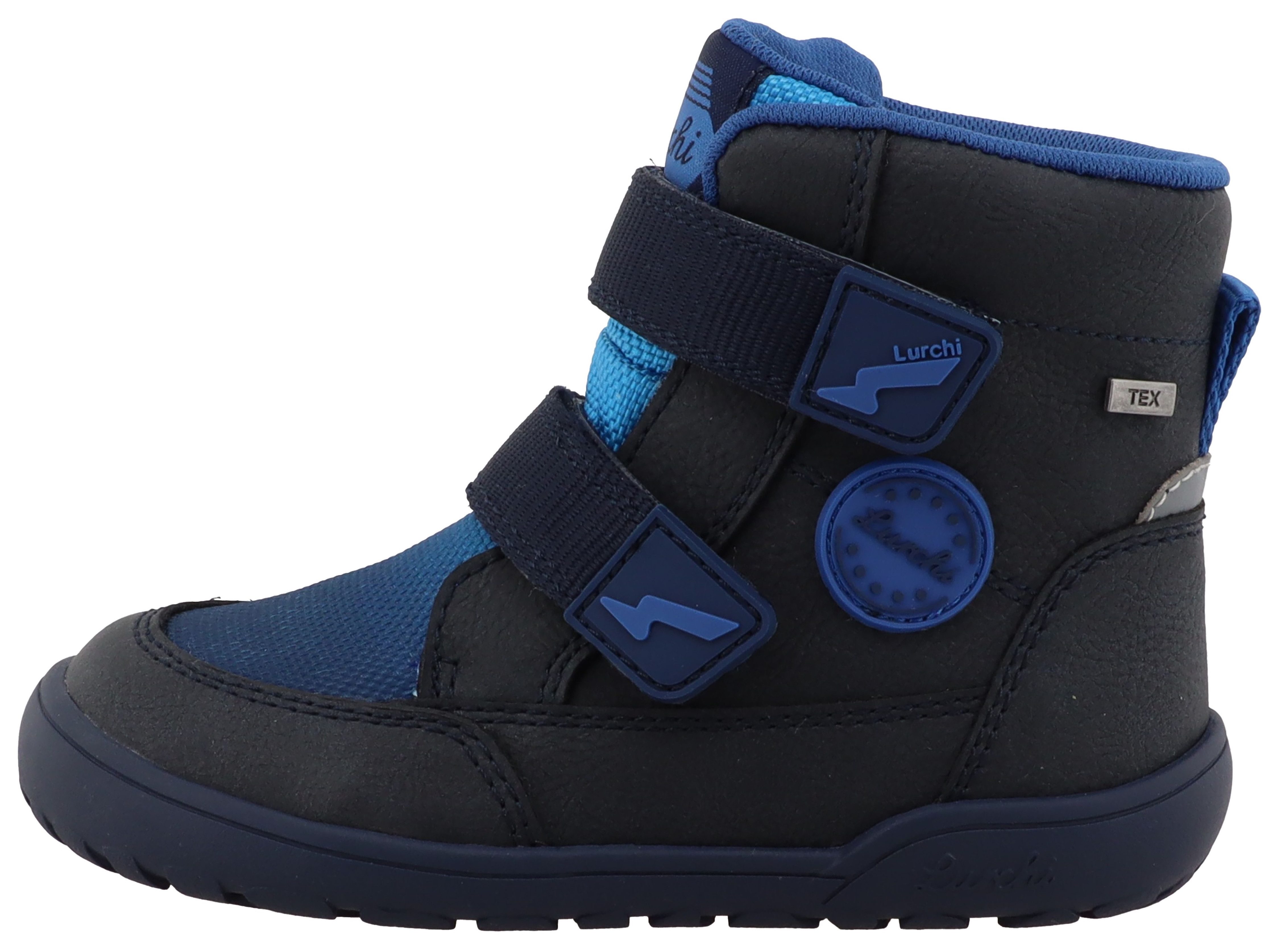 Lurchi Jimmy Barefoot-TEX Barfußschuh Klettboots mit TEX, Größenschablone zum Download