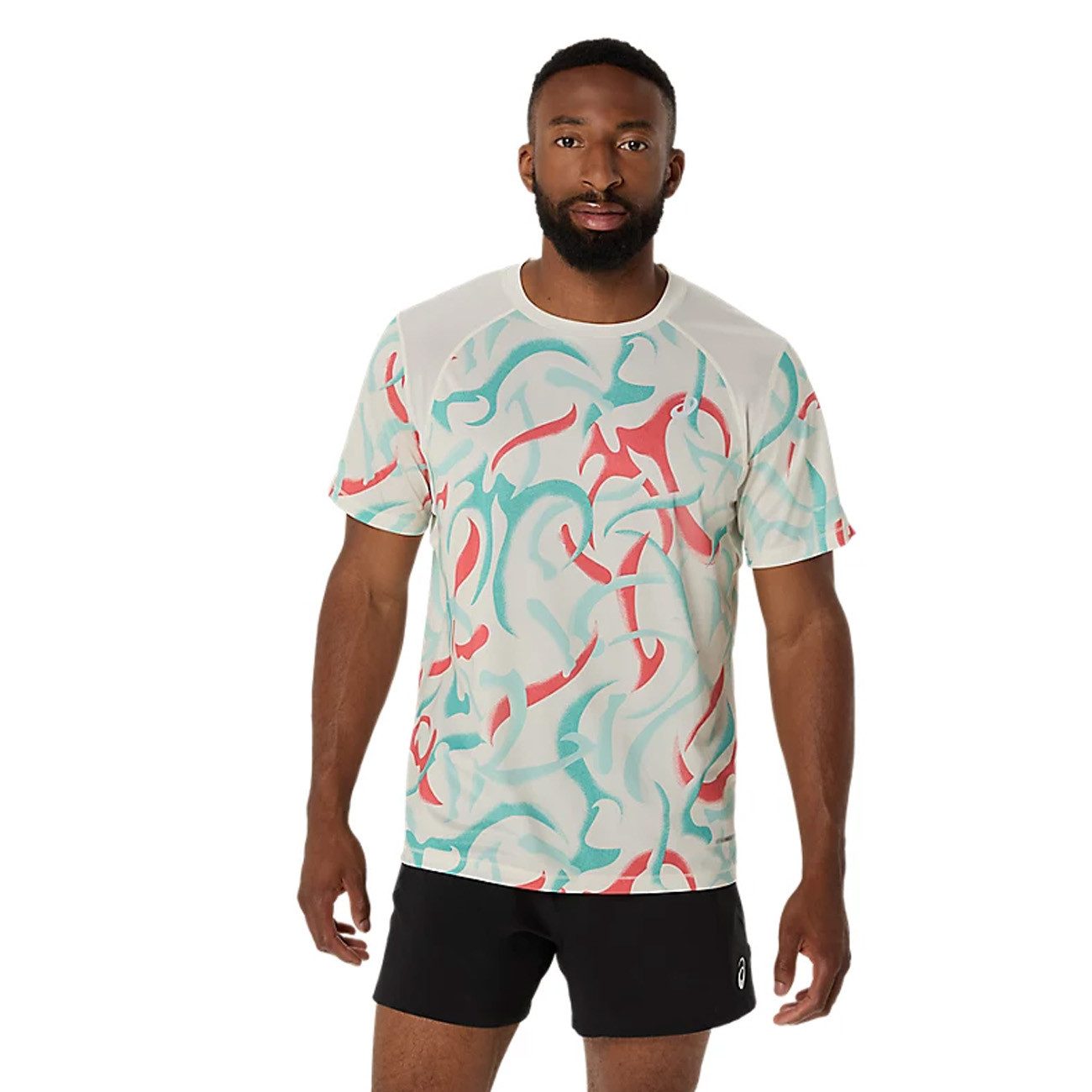 Asics Laufshirt Asics Road All Over günstig online kaufen
