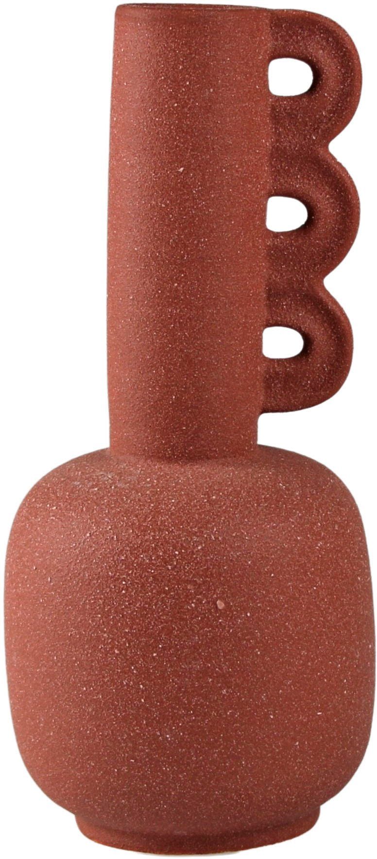 AM Design Dekovase Tischvase aus Keramik, Höhe ca. 23,2 cm (1 St), Keramikvase, Dekoobjekt, Blumenvase