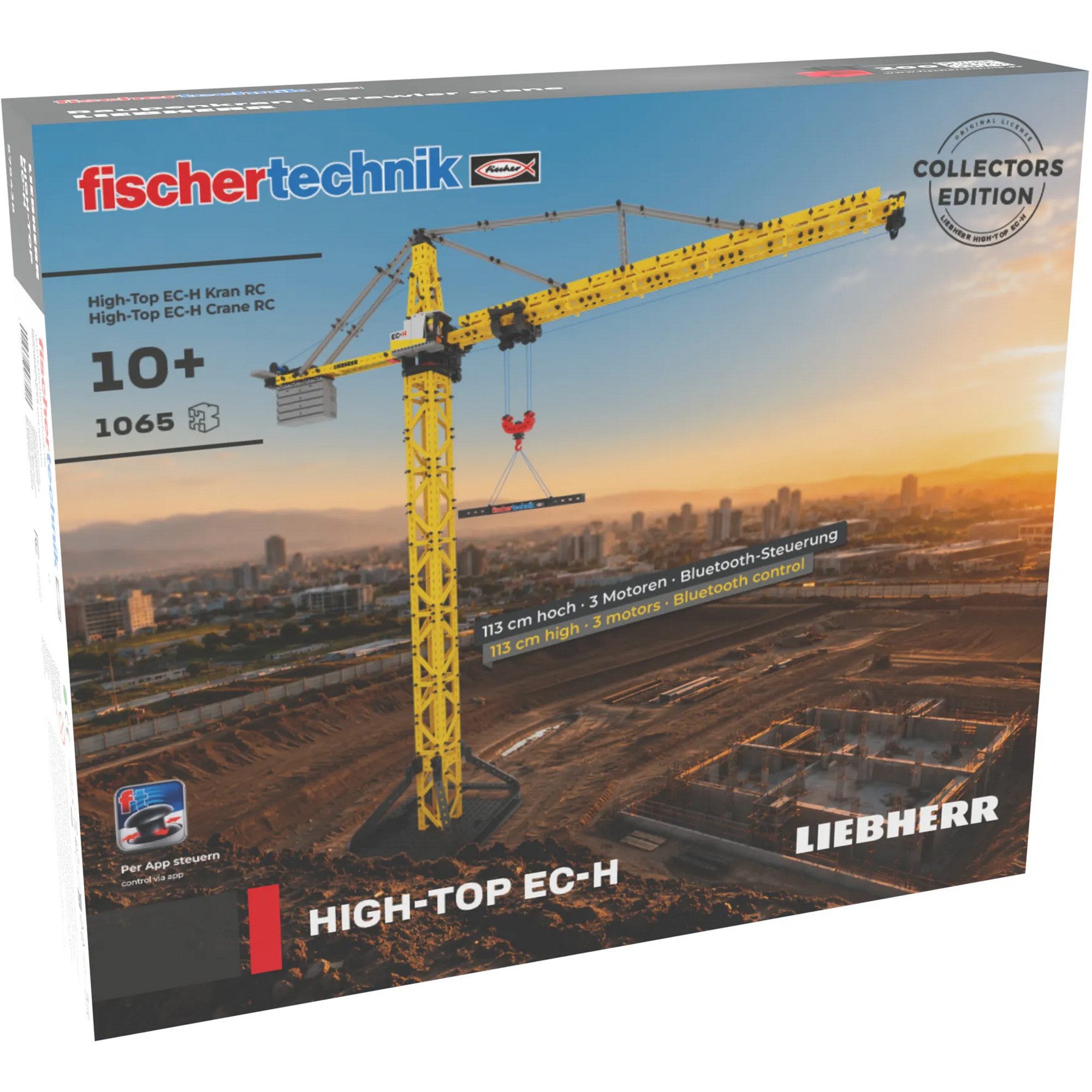 fischertechnik fischertechnik High-Top EC-H Kran RC, Spielbausteine