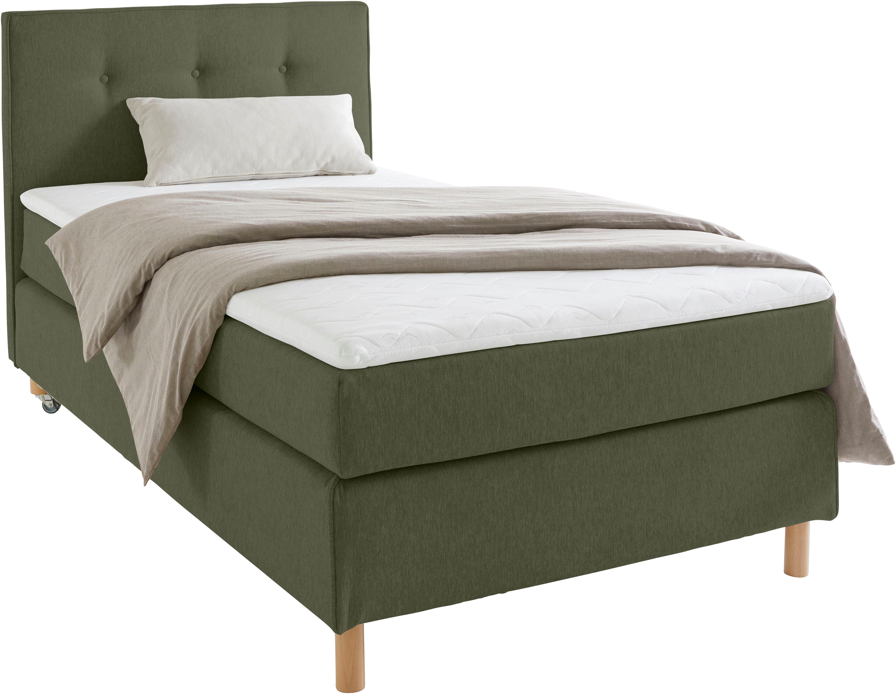 Home affaire Boxspringbett Heimatblick 100x200cm beliebig günstig online kaufen