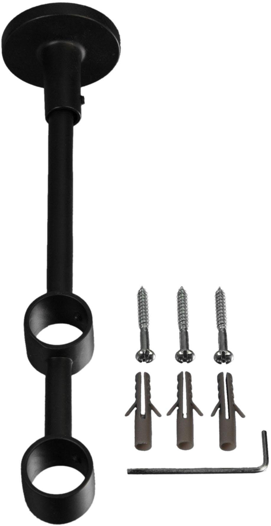 Liedeco Doppelträger, Gardinenstangen, (1-St), für Gardinenstangen Ø 20 mm günstig online kaufen