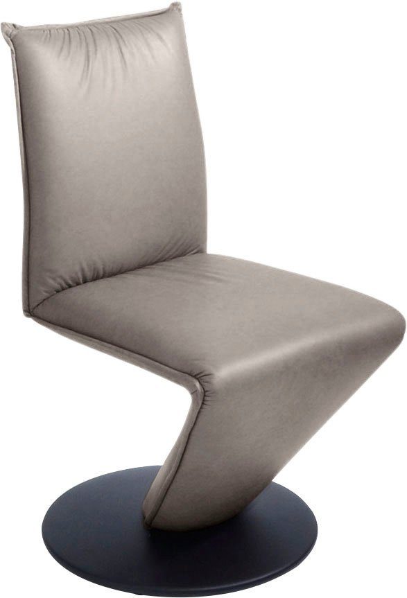 4x Besucherstuhl H401 Sitz schwarz Füße schwarz Konferenzstuhl Textil 