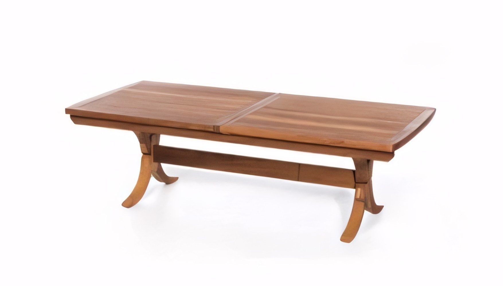 Xlmoebel Couchtisch XLMOEBEL Ausziehbarer Couchtisch aus hellem Holz in Braun (Packung, ausziehbar), Made in Europa