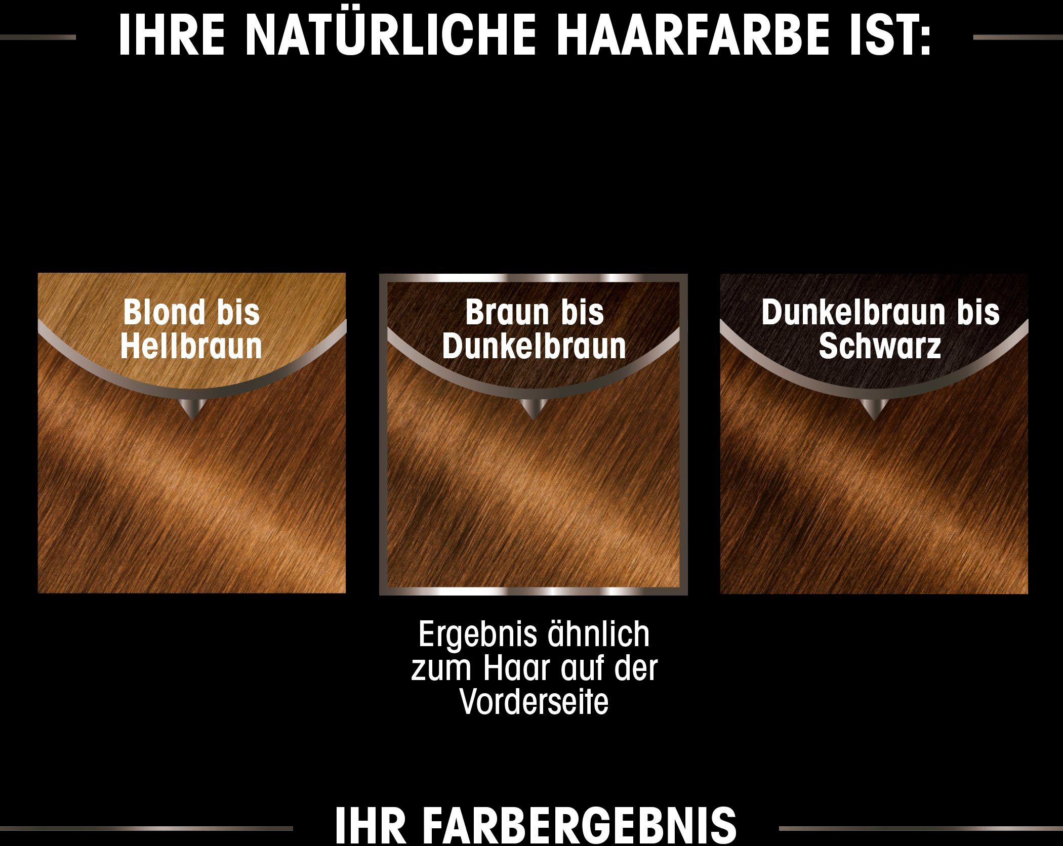 Set, GARNIER Olia Ölbasis Haarfarbe, dauerhafte Garnier 3-tlg., Blondierpulver