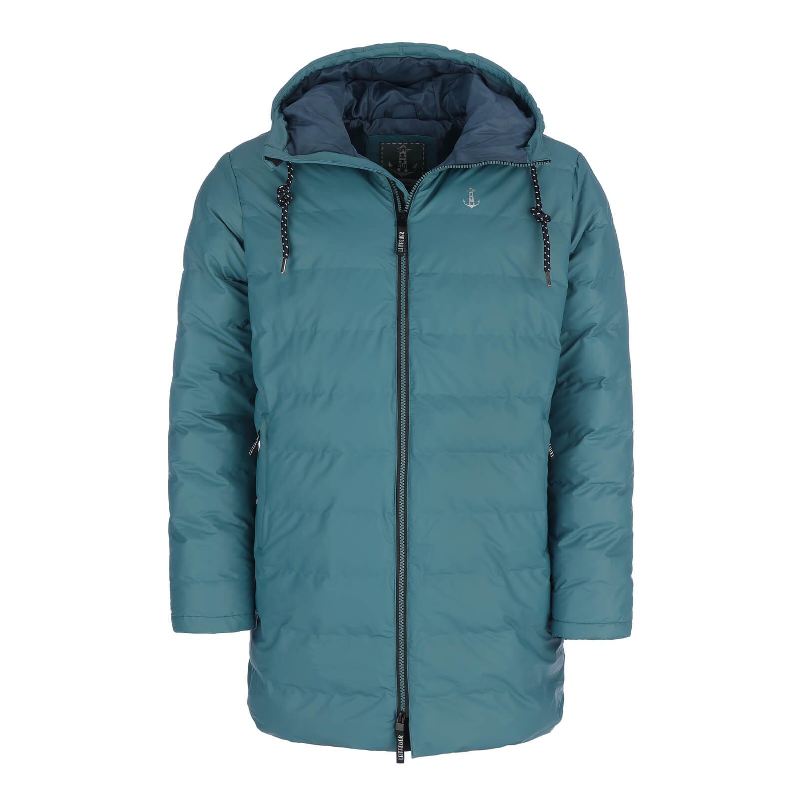 Leitfeuer Regenjacke Herren PU-Parka gesteppt uni günstig online kaufen