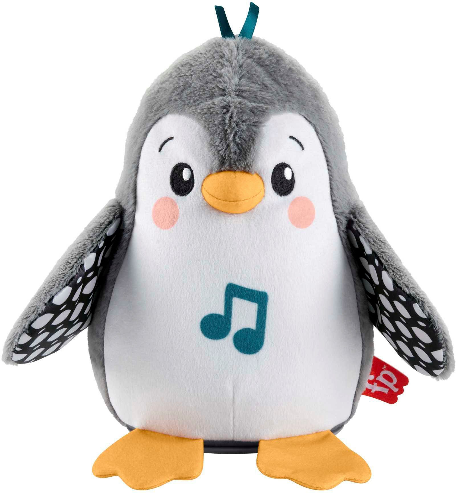 FISHER-PRICE® Lernspielzeug Flatter und Wackel Pinguin mit Musik mehr
