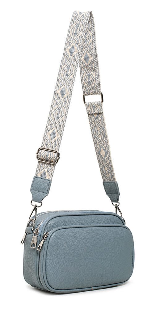 Schultertasche Damen Tasche Crossbody Umhängetasche CrossOver Brusttasche Body Bag