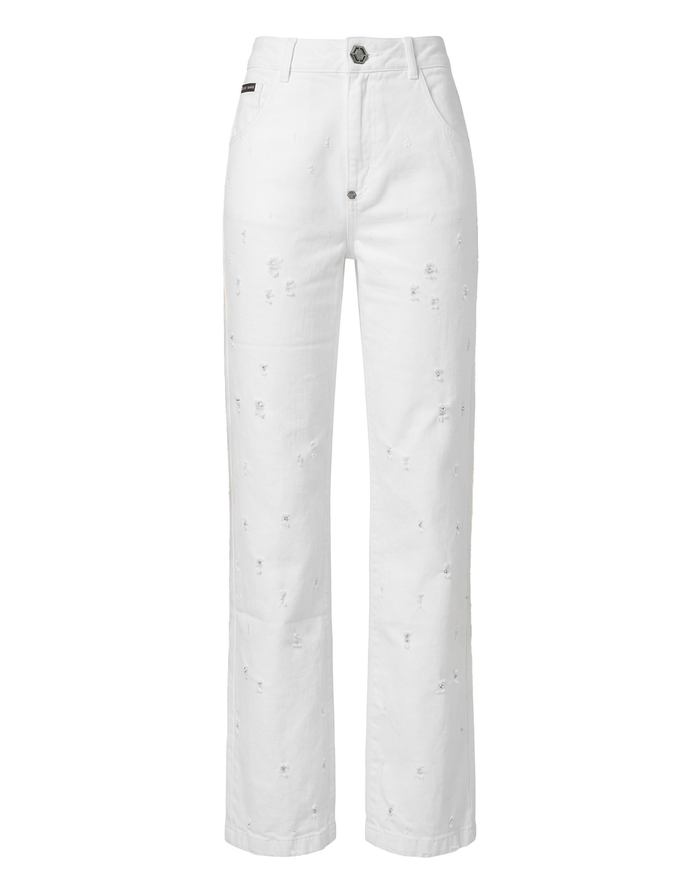 PHILIPP PLEIN Straight-Jeans Jeans mit geradem Schnitt