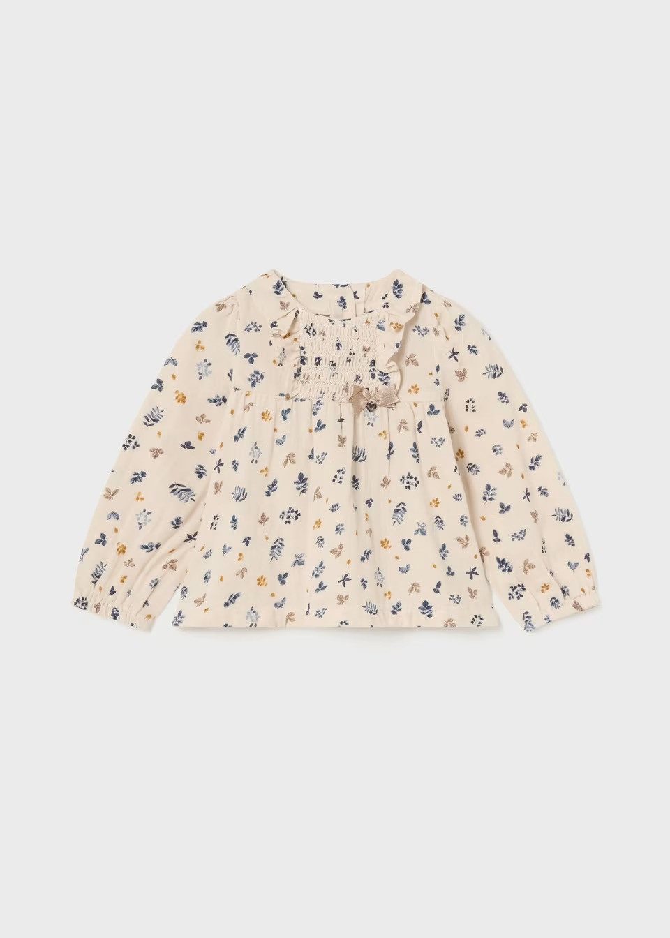 Chiffonbluse Chiffonbluse gemustert Baby (219557)