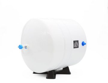 DreamFilters Wassertank Vorratstank, Vorratsbehälter 12 Liter für Umkehr Osmoseanlagen, mit John Guest Absperrhahn 1/4 Zoll.