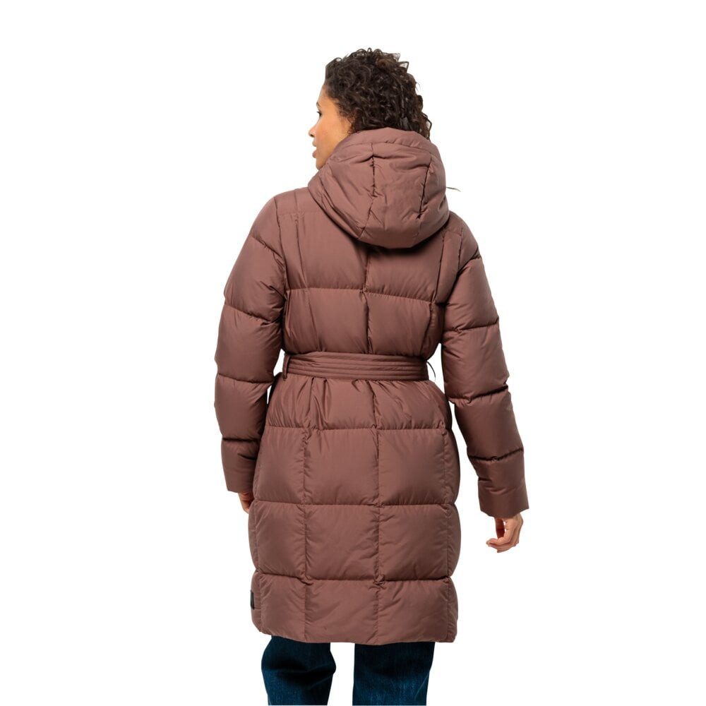 Jack Wolfskin Daunenmantel Frozen Lake Coat 2023 (winddicht, wasserabweisend, atmungsaktiv)