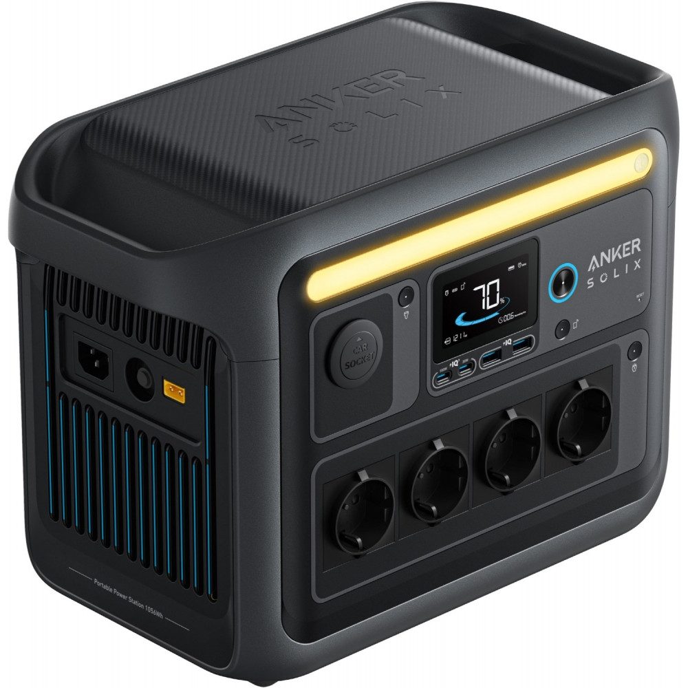 Anker Stromgenerator SOLIX C1000X 1056 Wh - Powerstation - schwarz