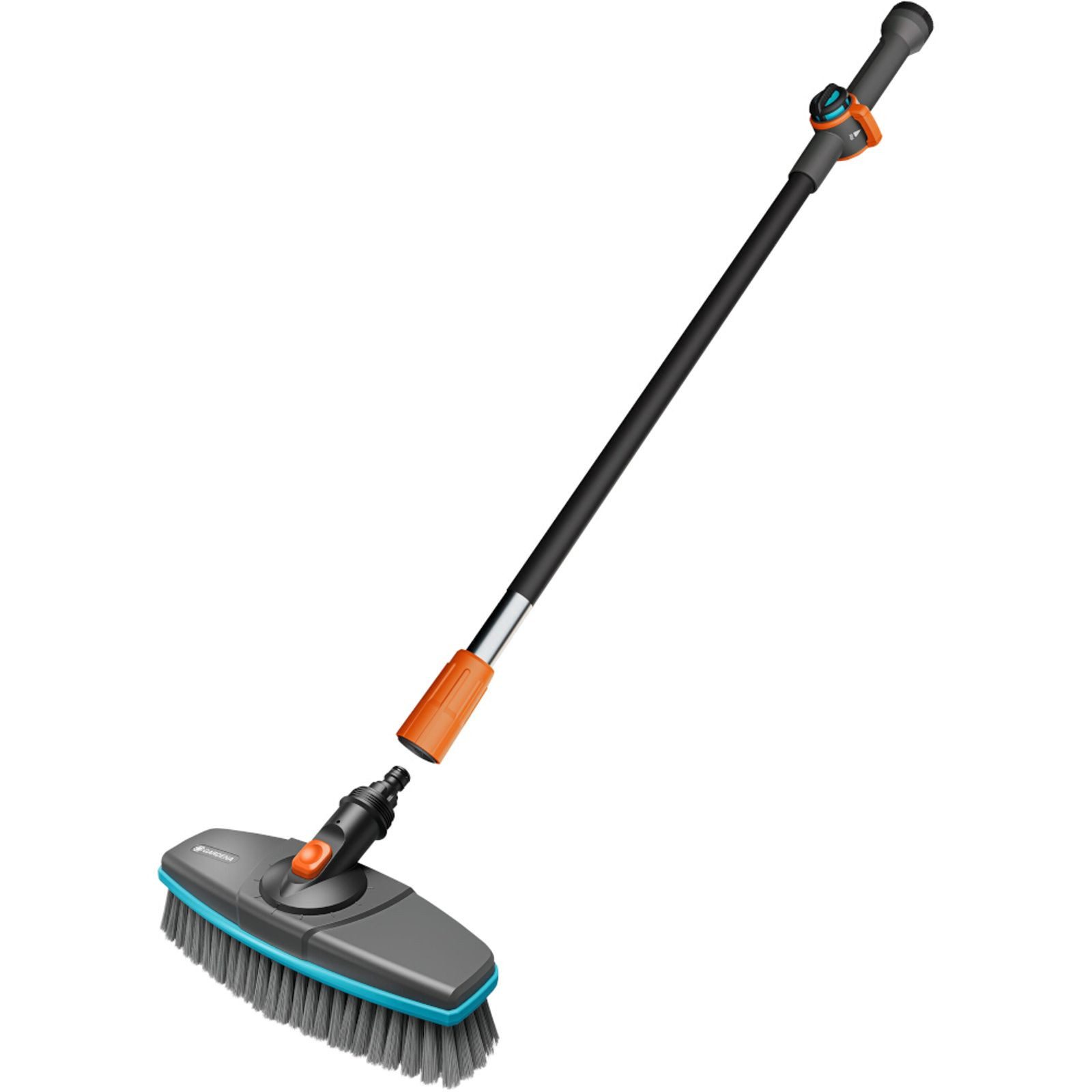 GARDENA Reinigungsbürste GARDENA Cleansystem Wasch-Set soft – Bürste mit Stiel