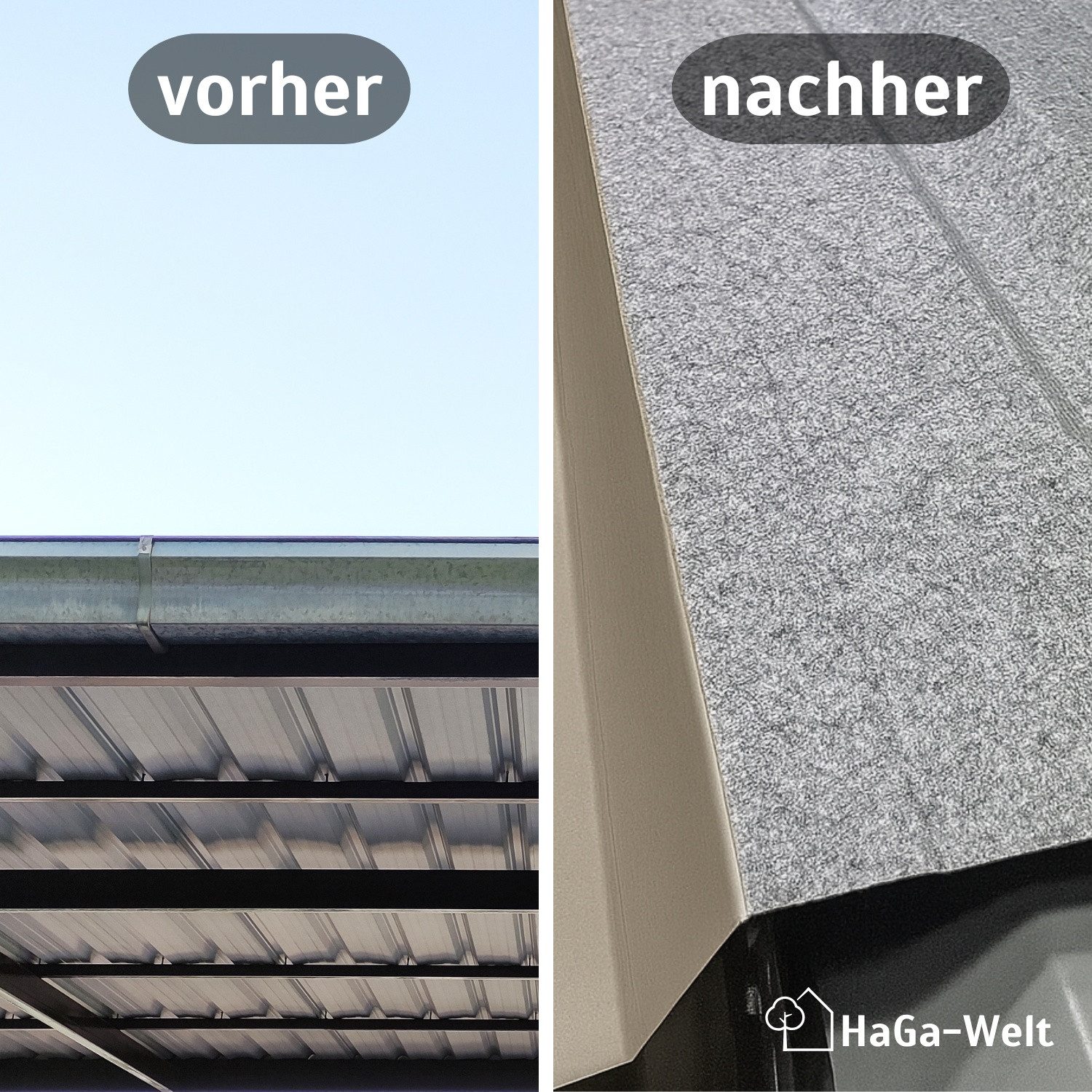 HaGa Malervlies HaGa® Antikondensvlies 95 g/m² (Meterware) 1,2m Breite selbstklebend