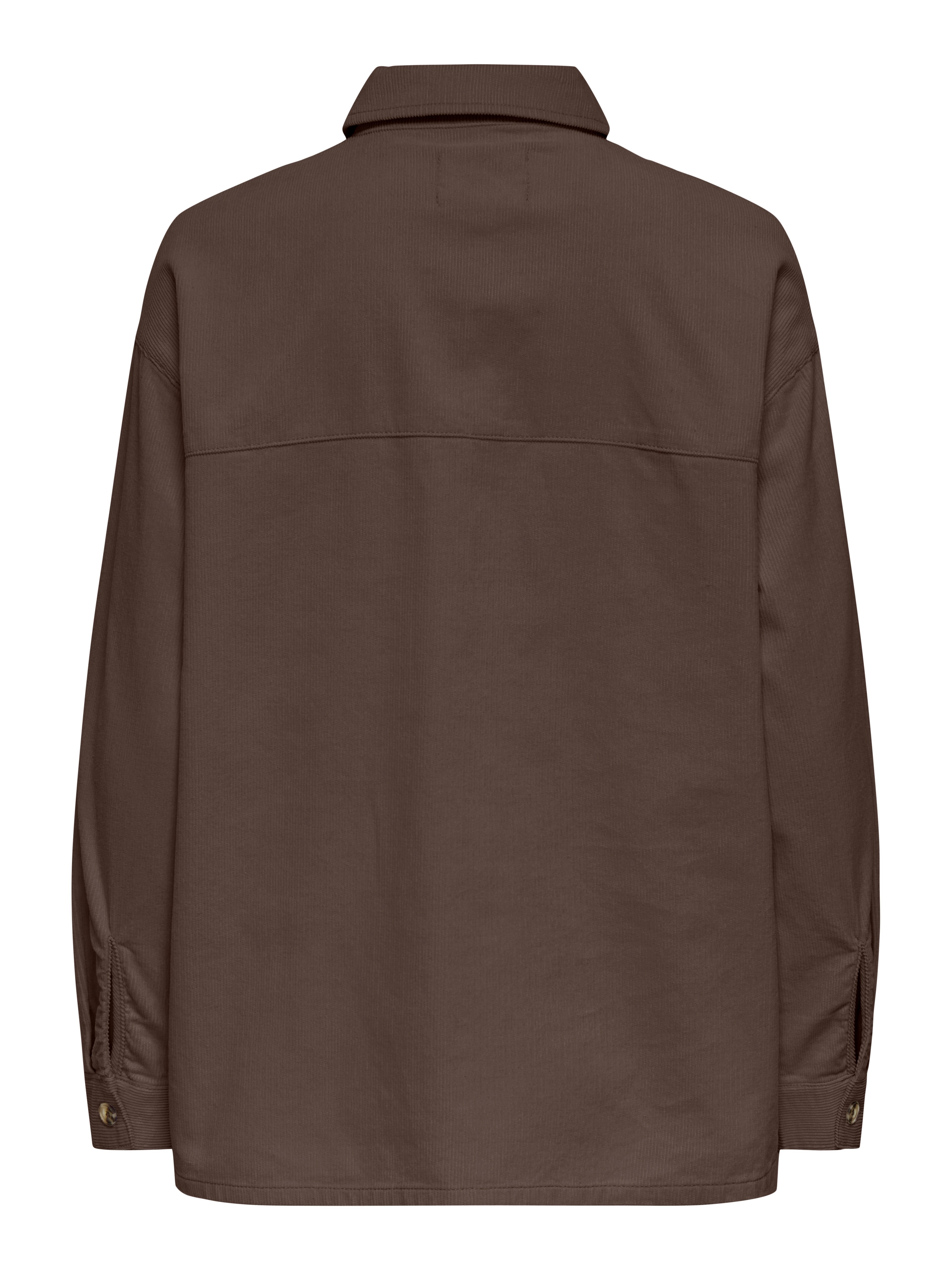 ONLY Hemdbluse ONLMOXIE L/S CORD SLIT SHACKET CC PNT Baumwolle, Feincord, oversize – Bild 5 von 5