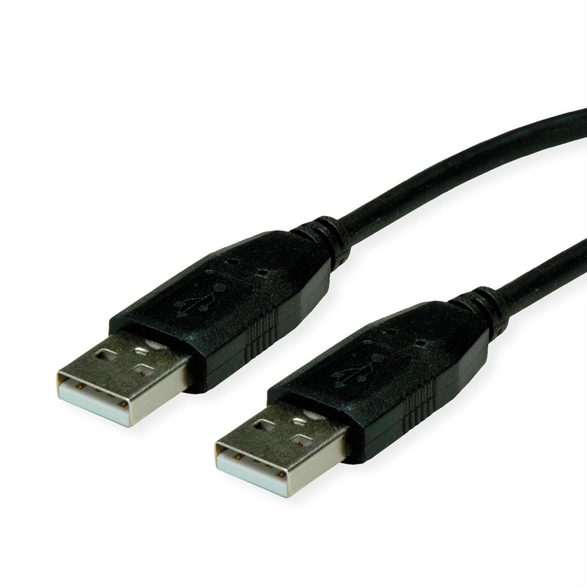 Bachmann USB 2.0 Kabel, Typ A-A Stromadapter USB 2.0 Typ A Männlich (Stecker) zu USB 2.0 Typ A Männlich (Stecker), 100.0 cm, 918.021