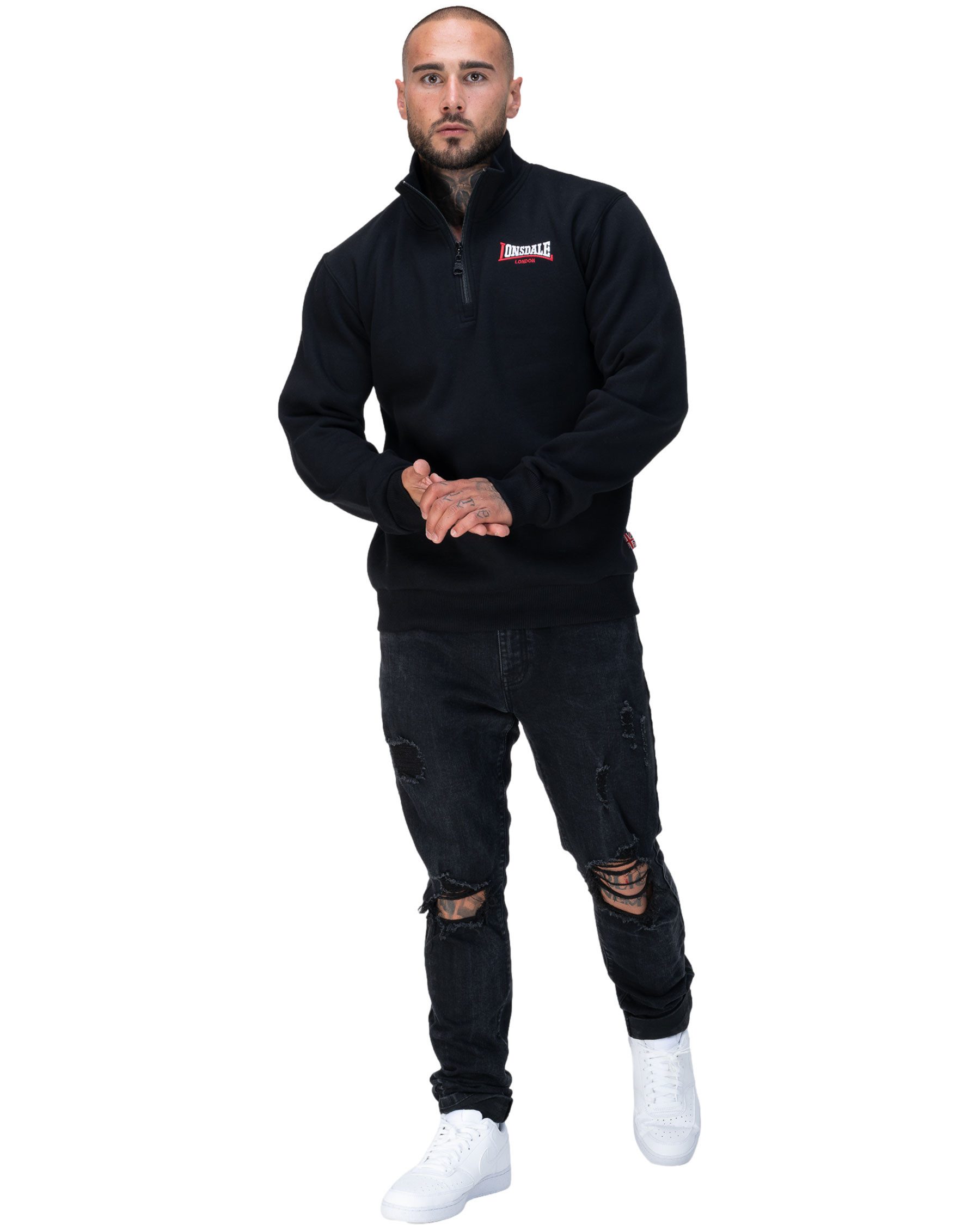 Lonsdale Sweatshirt Lonsdale Sweatshirt Gyffidam (Packung, 1er-Pack) mit St günstig online kaufen
