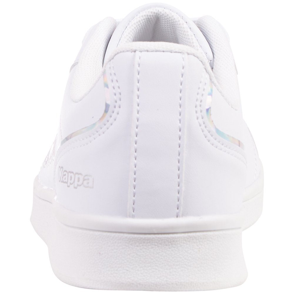Kappa Sneaker mit white-multi Details irisierenden