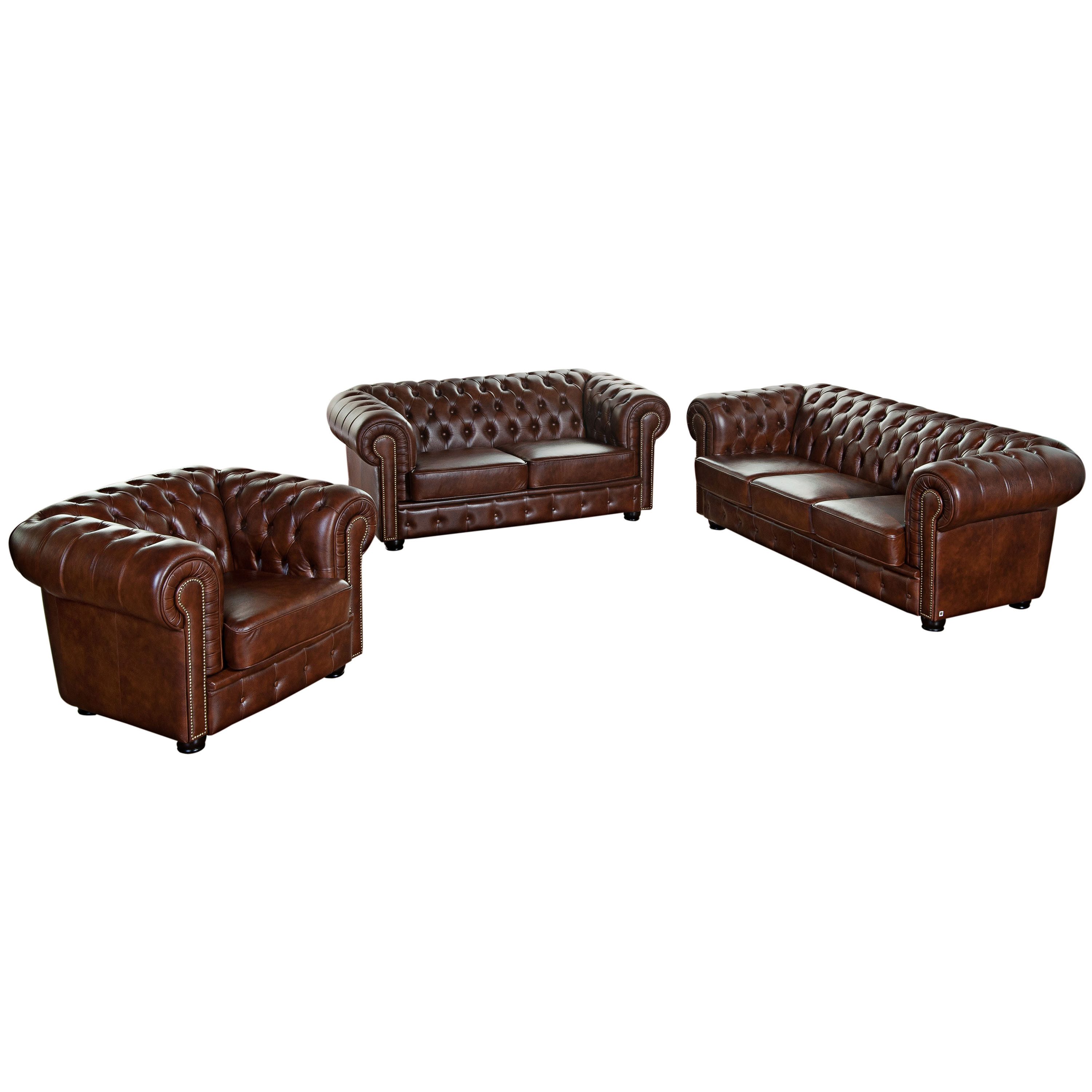 Max Winzer® Chesterfield-Sofa Norwin, Sessel