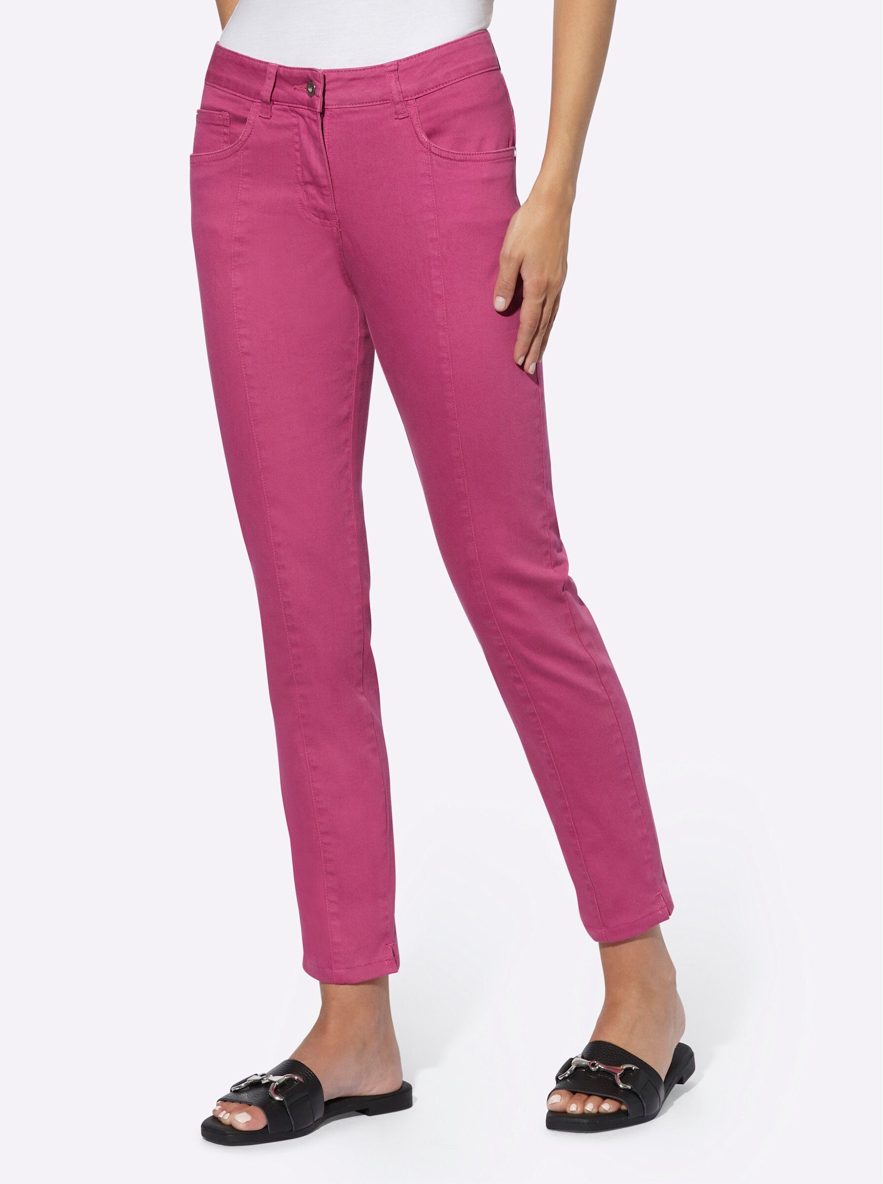 heine Bequeme Jeans Push-up-Hose normal