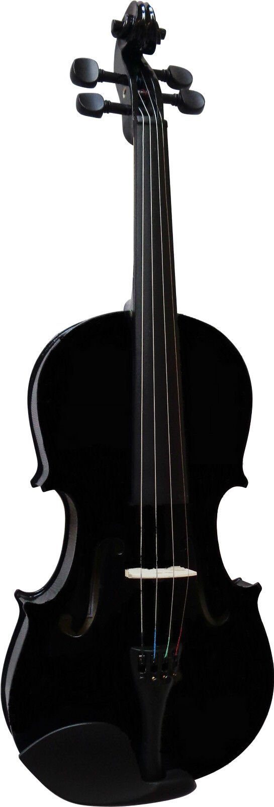 MSA Violine 4/4 Geige - Geigenset Bogen, Koffer, Kolophnium, Feinstimmer, aus Ahornholz