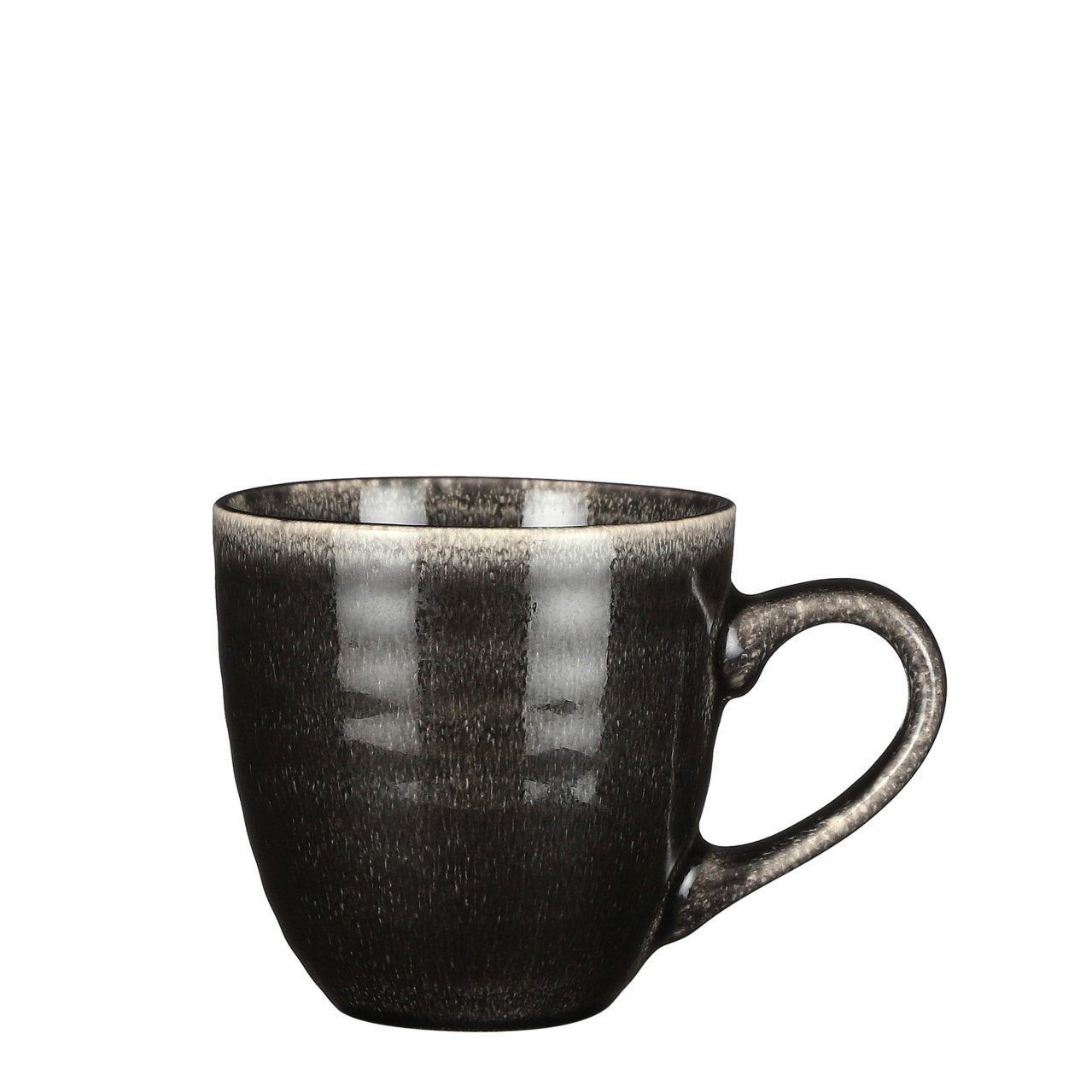 Mica Decorations Tasse Mica Tasse Tabo schwarz, 9 cm x 9 cm, Keramik