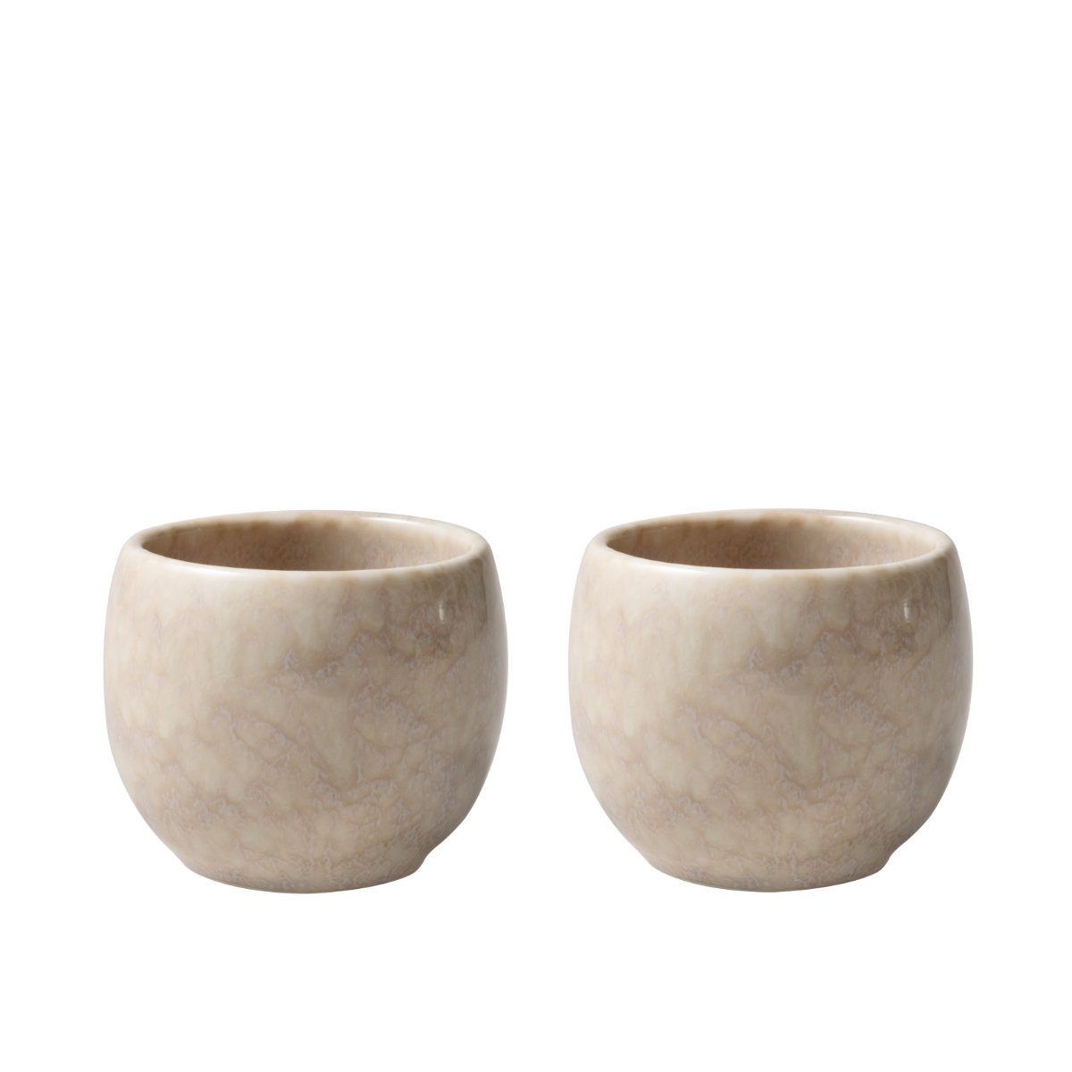 like. by Villeroy & Boch Becher Perlemor Home, Steingut, 2-tlg.