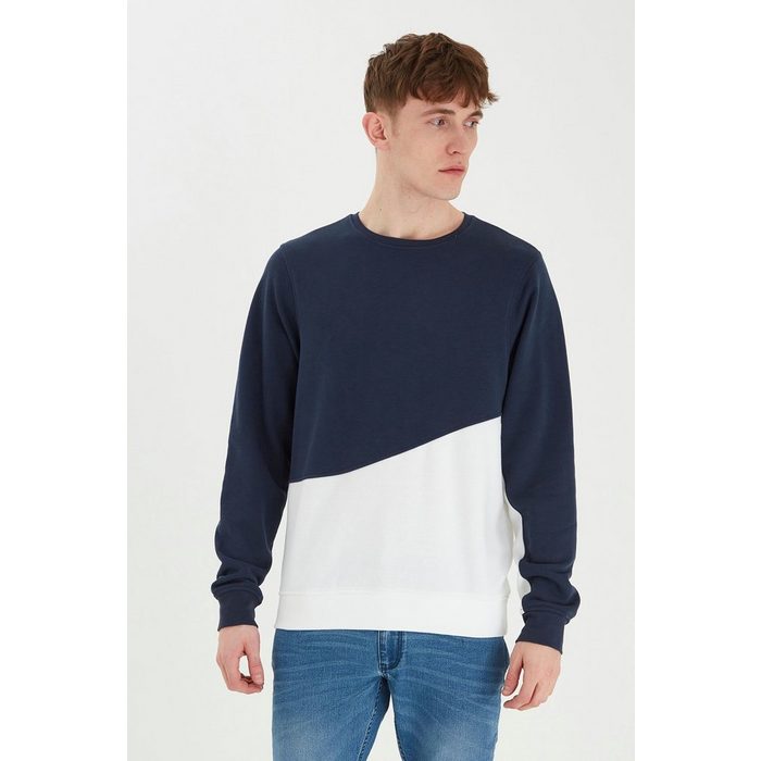 Blend Sweatshirt BHSweatshirt - 20712132 Sweat Pullover im Colorblock Look