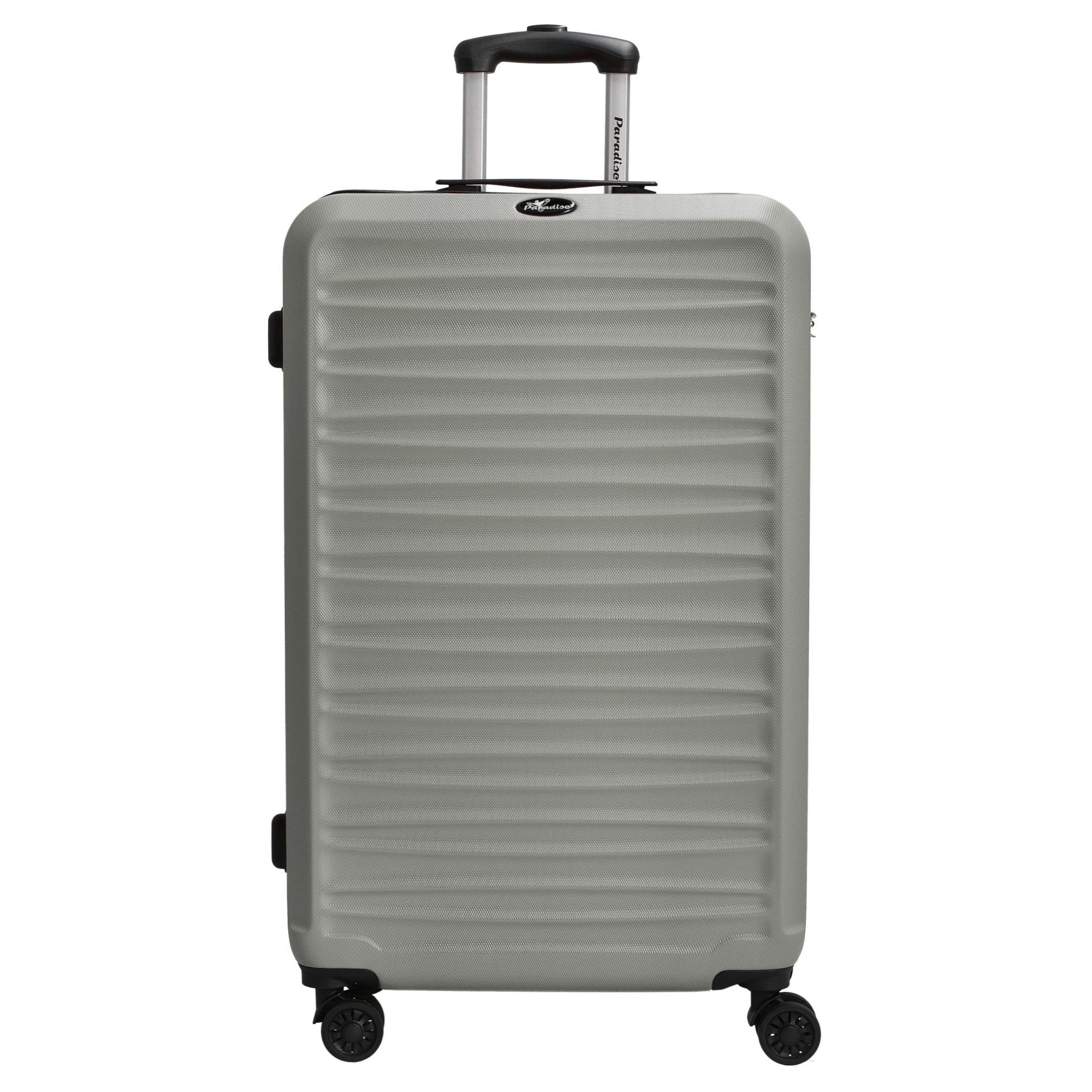 CHECK.IN® Koffer Havanna 2.0 - 4-Rollen-Trolley 78 cm (silber), 4 Rollen Rollen
